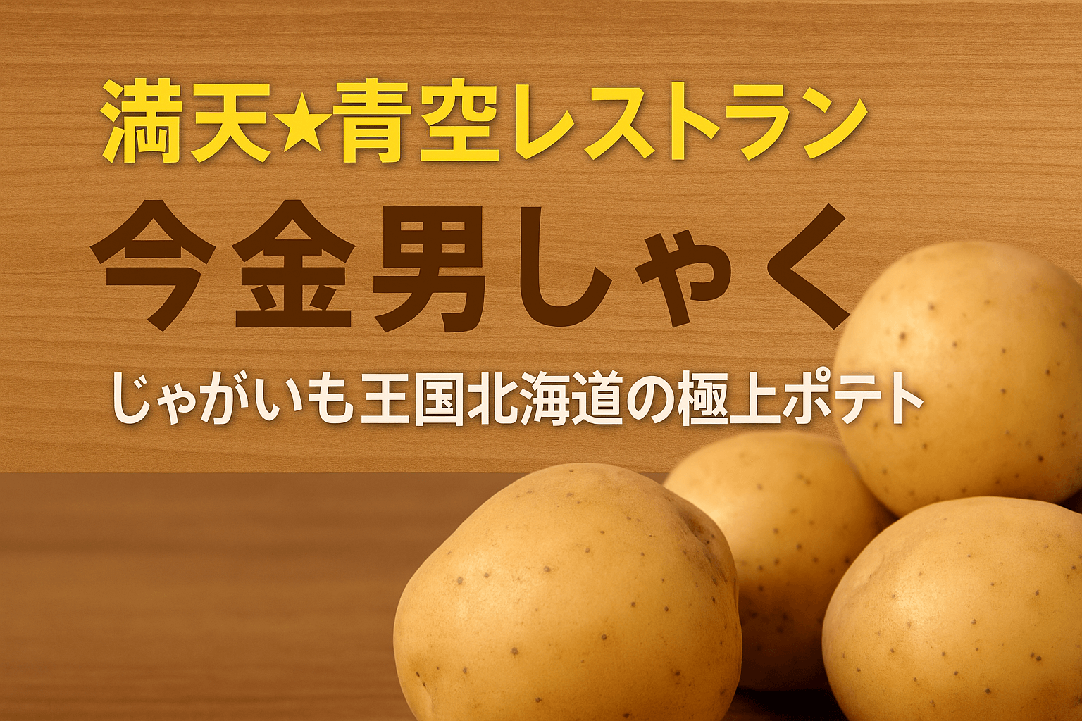 北海道今金町で生まれるブランドじゃがいも「今金男しゃく」の魅力を徹底解説。満天☆青空レストラン放送内容、希少な今金男しゃくの特徴や美味しさ、生産者のこだわり、絶品レシピ、産地直送・ふるさと納税での入手方法まで詳しく紹介。じゃがいも王国北海道の極上ポテトを味わいたい方必見の記事です。