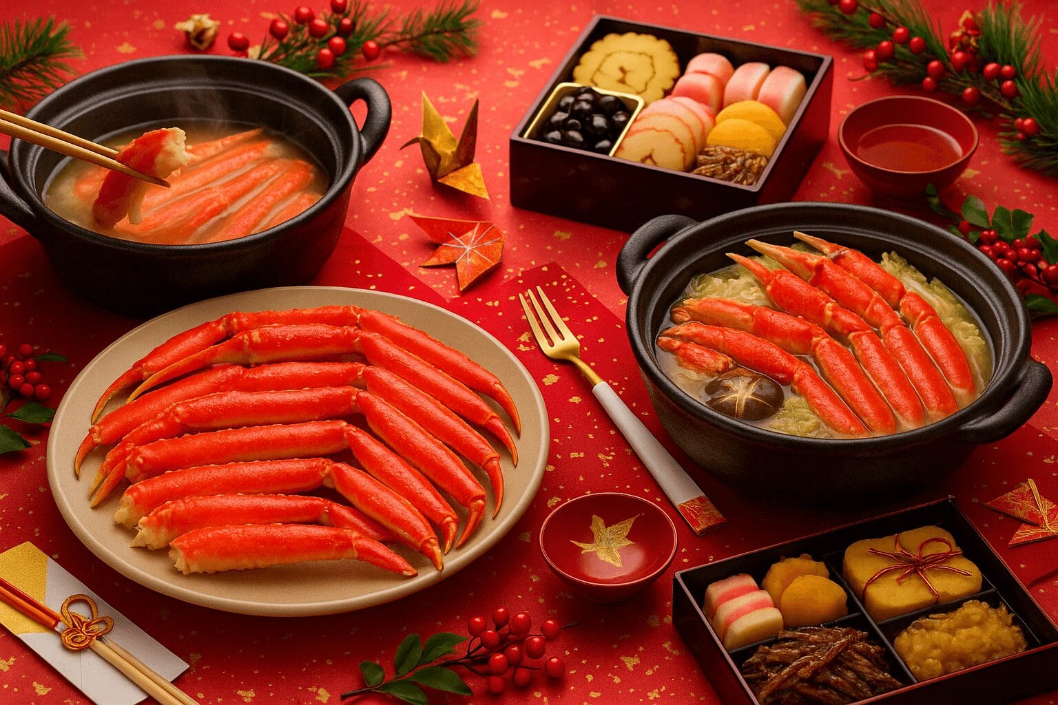 大晦日に食べたい美味しいカニはカニ通販.com北海道産の極上体験