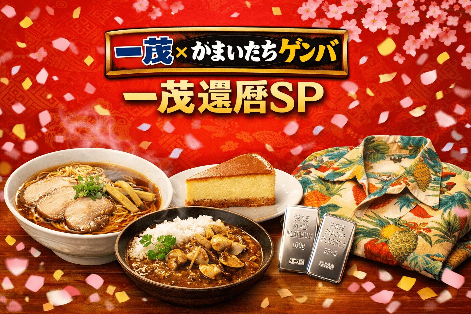 一茂×かまいたちゲンバ 一茂還暦SP 放送徹底ガイド！2月1日（日）放送