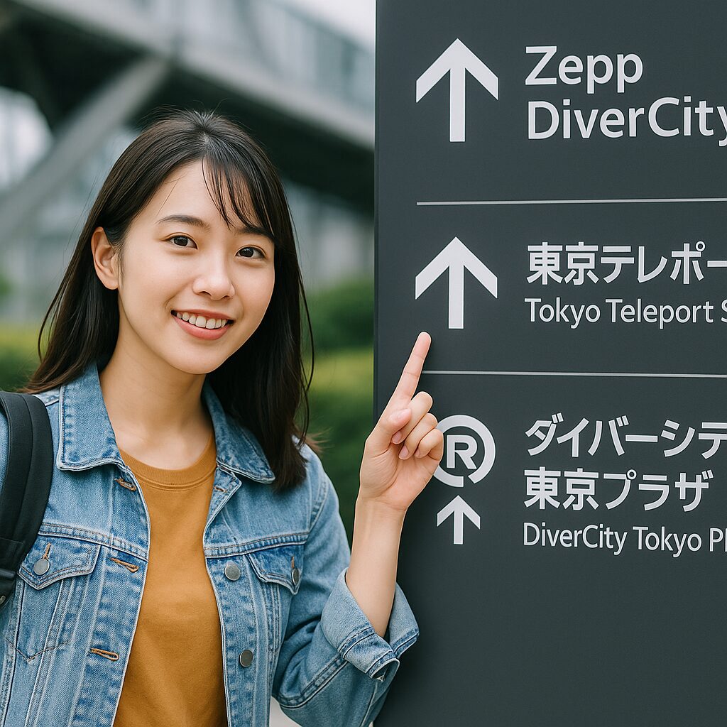 Zepp DiverCityの最寄り駅は？アクセス方法と徒歩ルートをわかりやすく解説