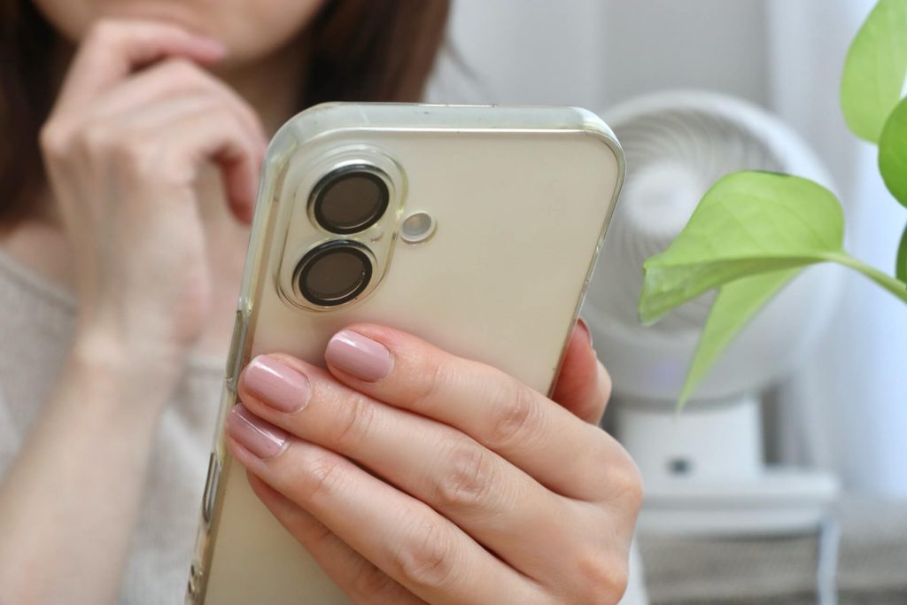 スマホ操作