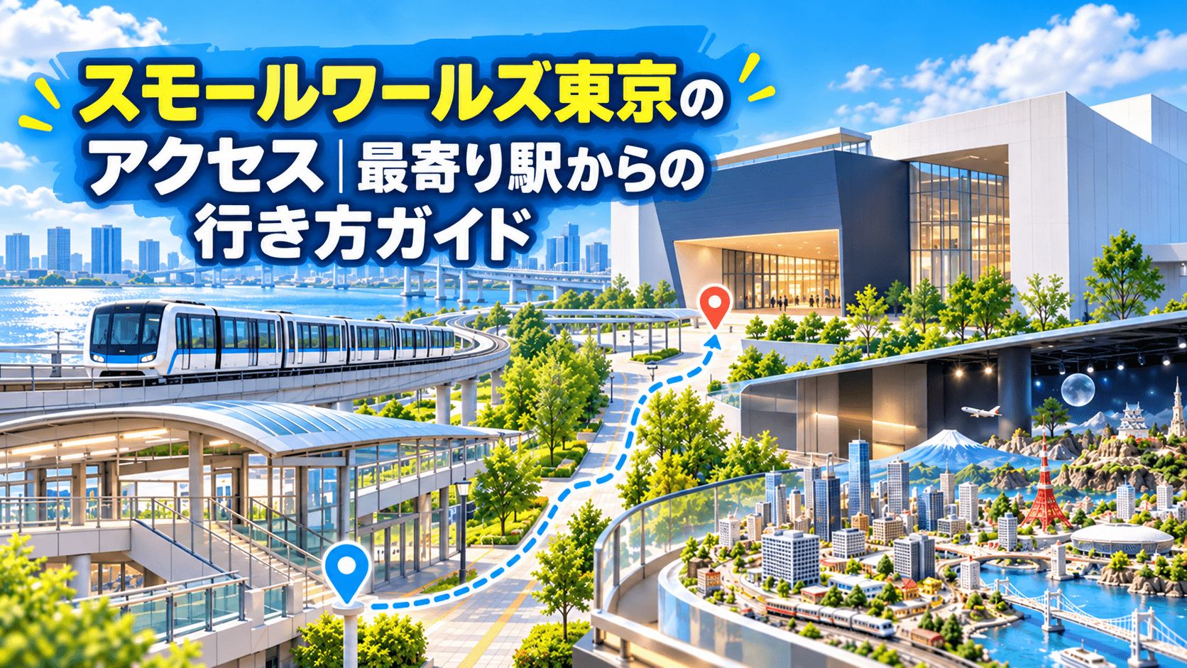 スモールワールズ東京のアクセス|最寄り駅からの行き方ガイド